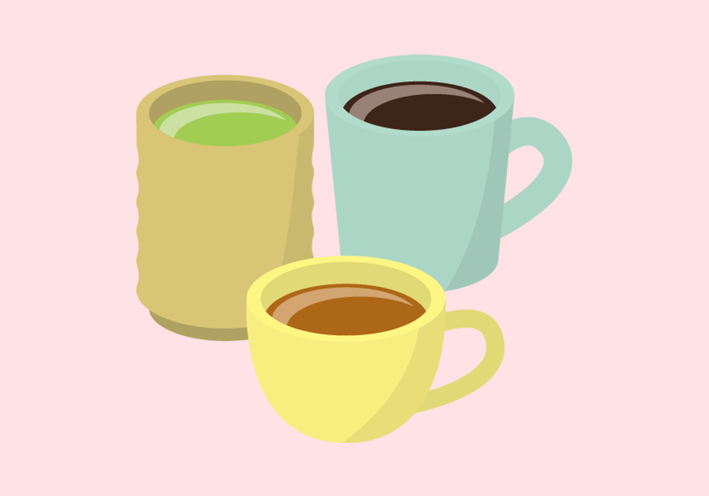 お茶など